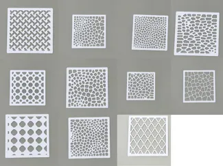Polymer Clay Texture Plate Collection