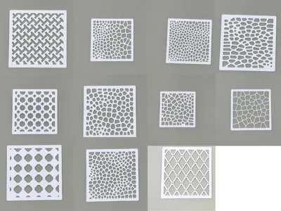 Polymer Clay Texture Plate Collection