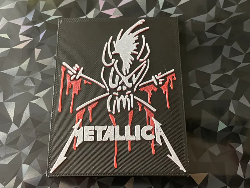 Metallica Scary Guy Fridge Magnet