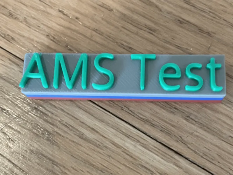 4 Color AMS Test
