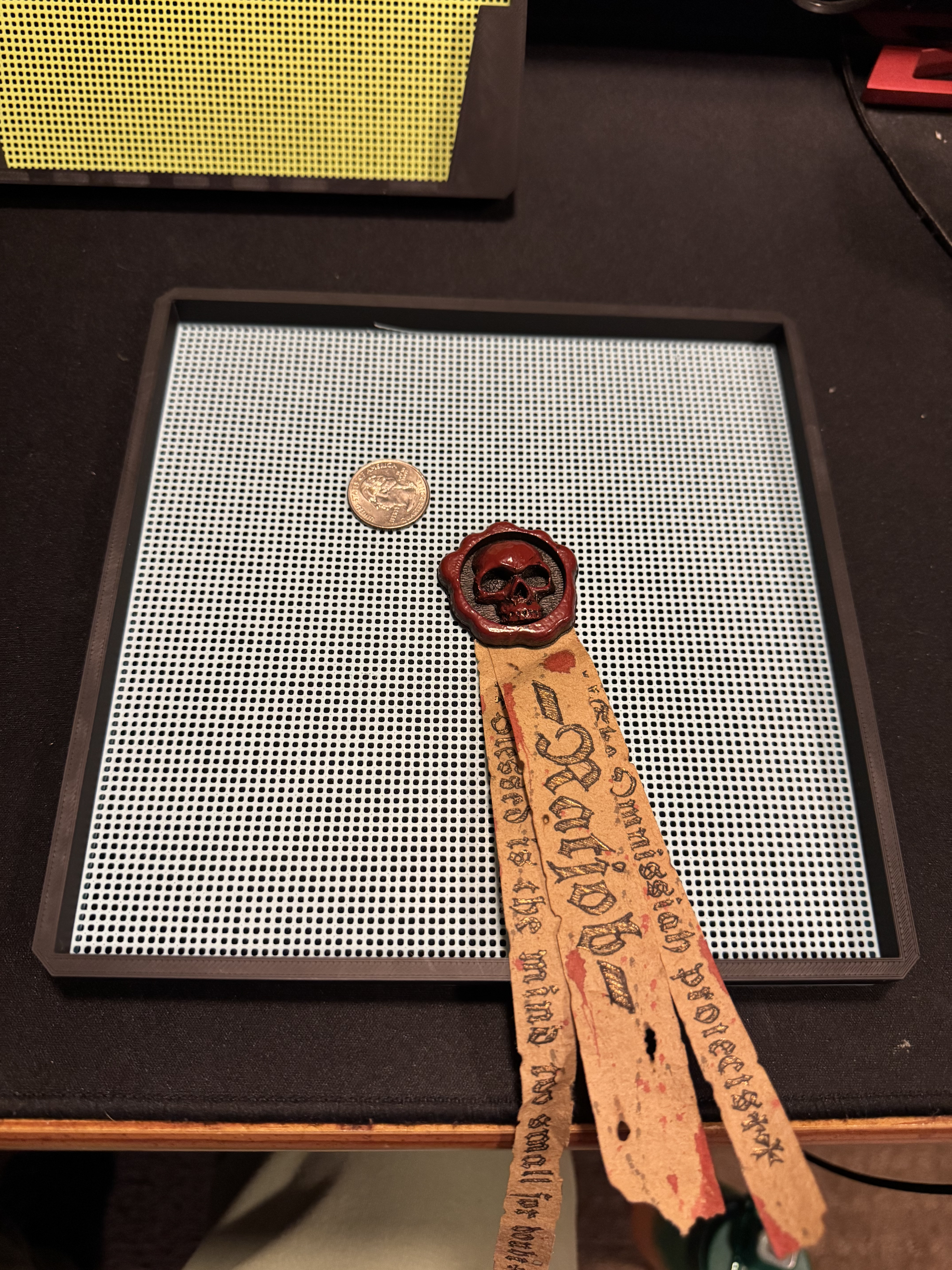 Miniatura 2 do modelo 3D Deckle and Frame for Papermaking