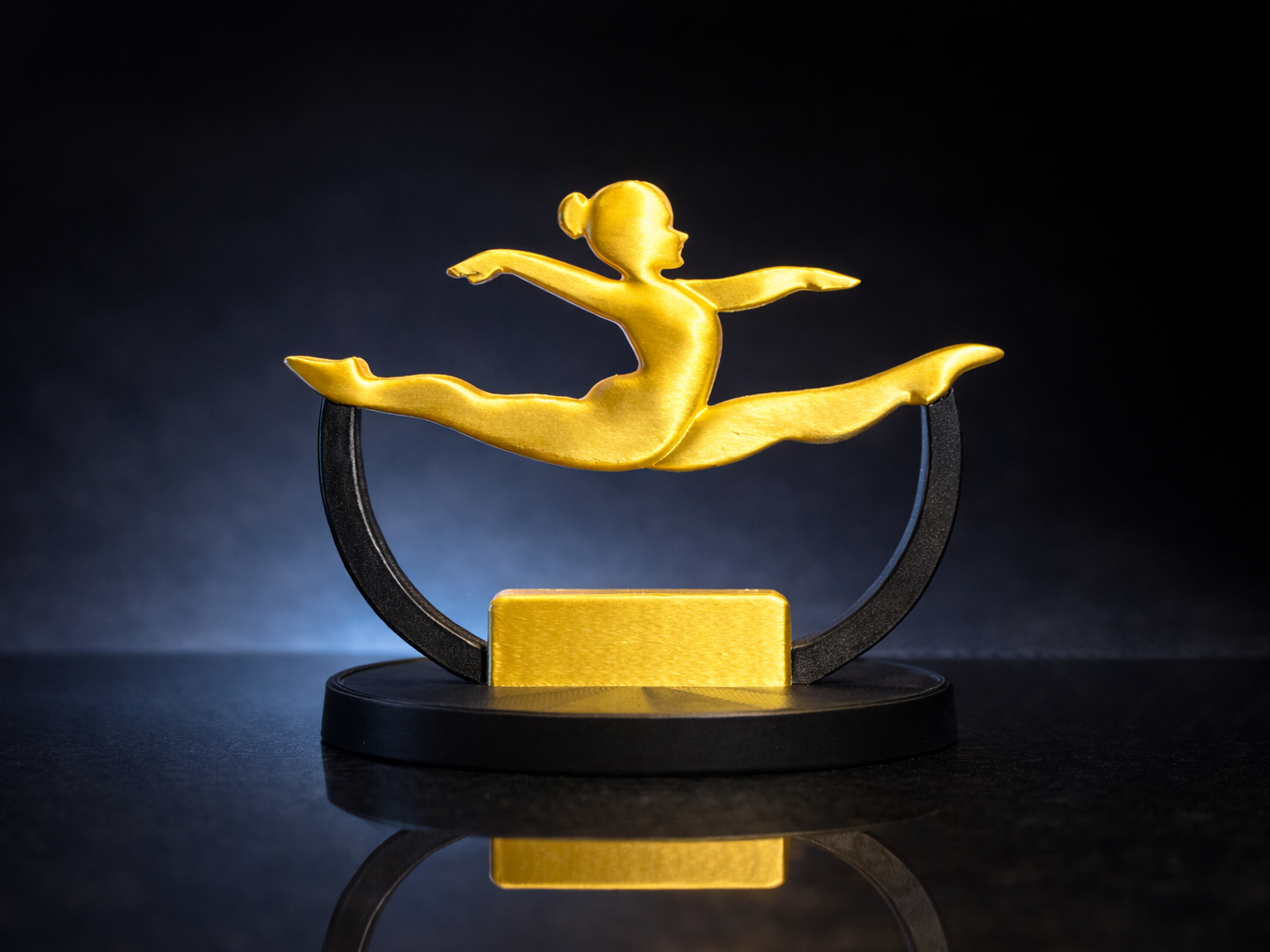 Golden Grace – Gymnastics Sculpture