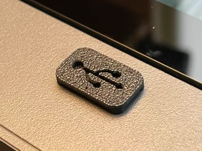 USB Port Dust Cover Plug for P2S/P1S - STRONG FIT