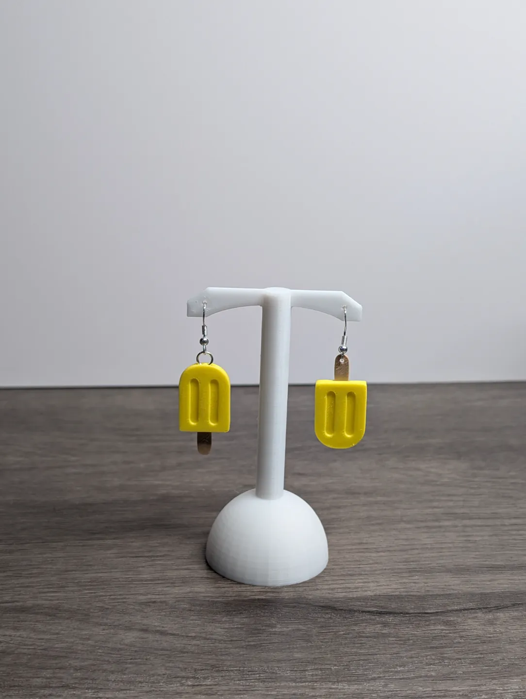 Popsicle earrings - Ice-cream center view 2