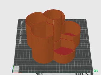 Stifthalter Blume