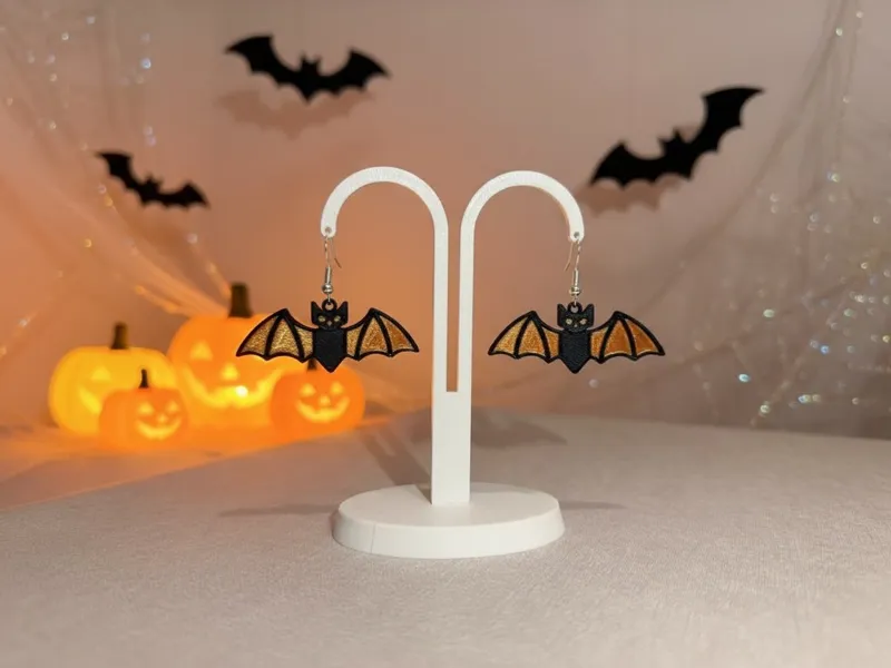 Hallowbat Earrings