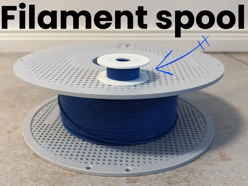Filament spool model