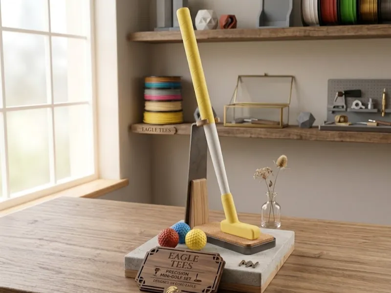 PRECISION Mini-Golf Set (Kid-Edition!) 