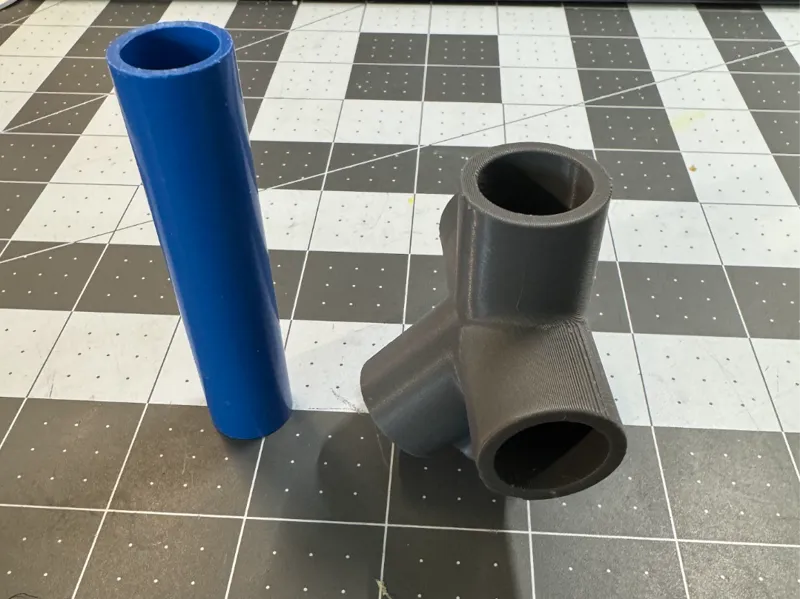 FortStix 45deg  Plus T Connector