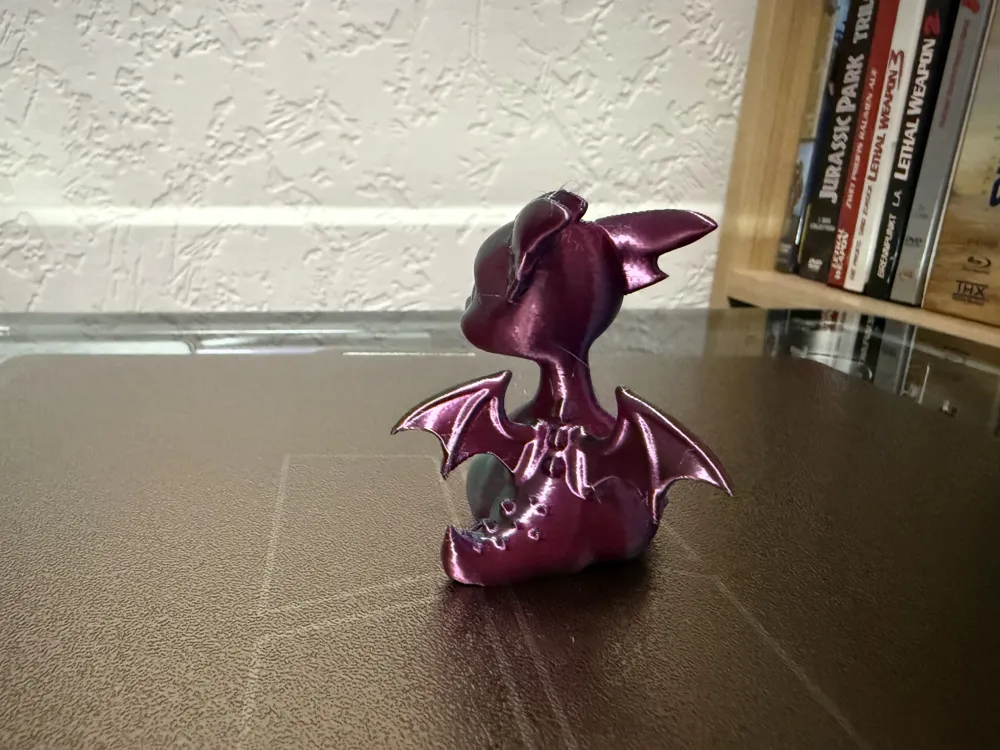 Cute Baby Dragon Figurine - Free 3D Print Model - MakerWorld