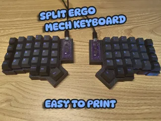 Ergonomic Split Mechanical Keyboard