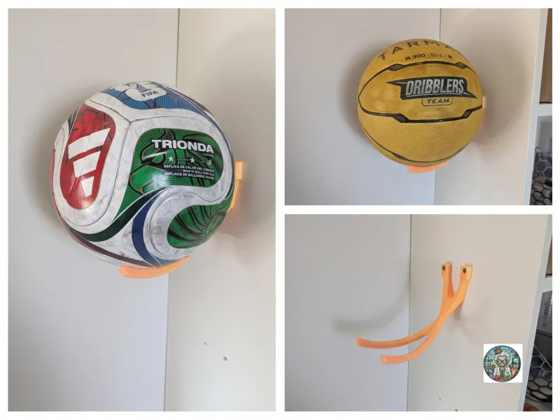Minimalist Ball Wall Mount Holder – Designer Style
