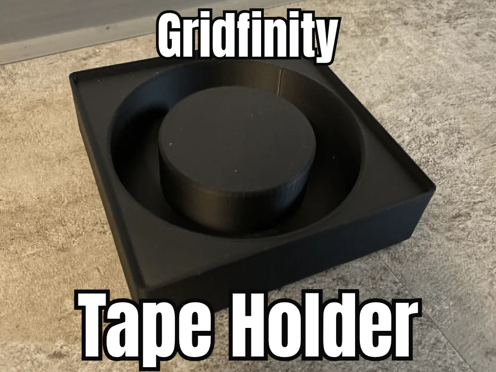 Adhesive Tape Gridfinity Bin | 3x3