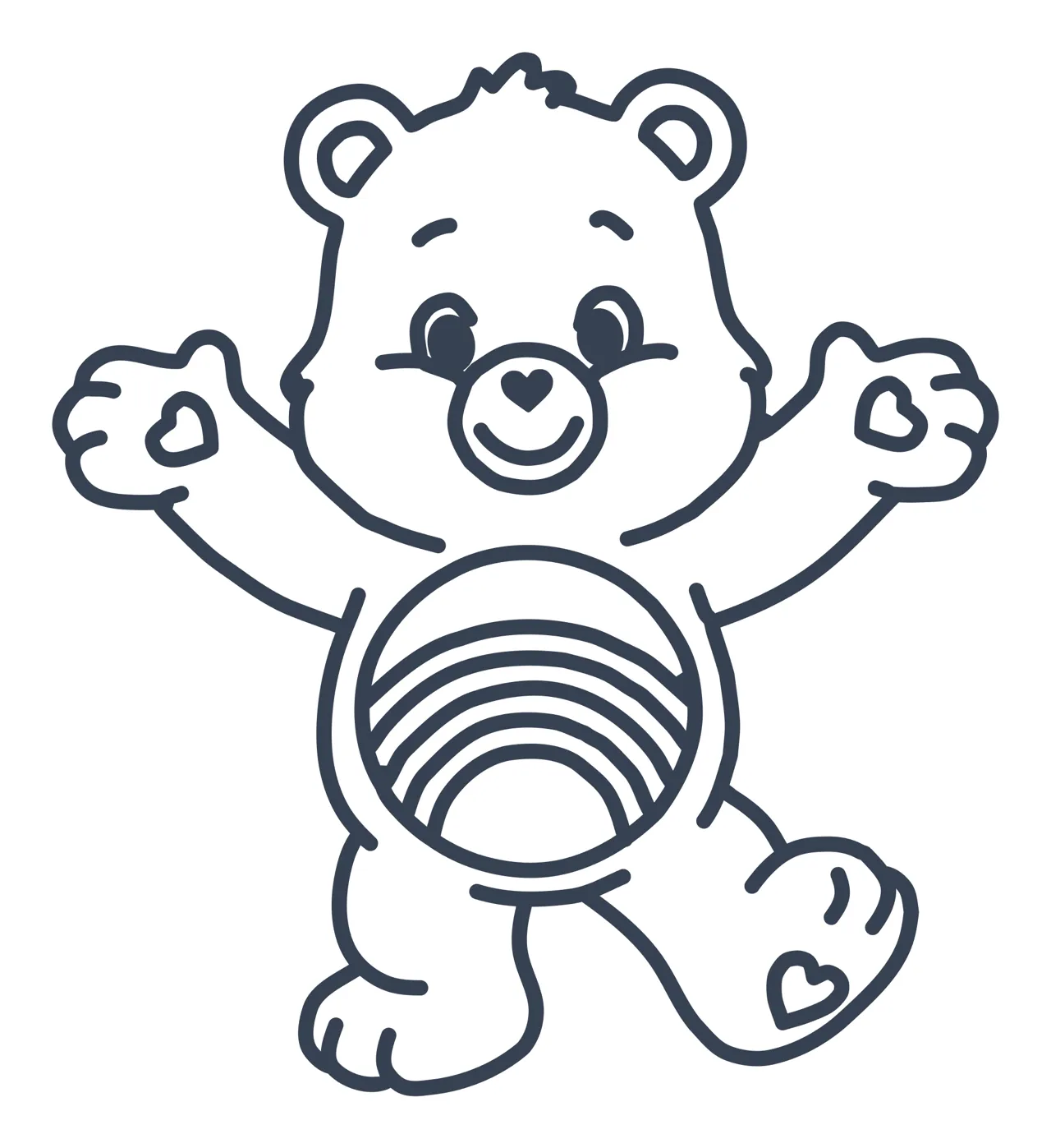 Doodle Disc 162 Cheer Bear view 2