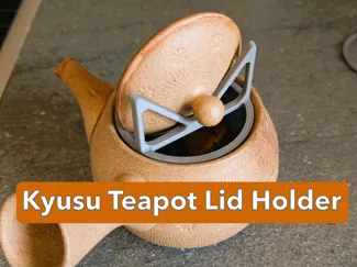 Kyusu Teapot Lid Holder (for better drying)