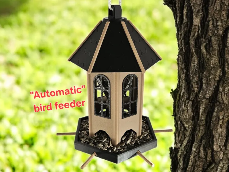 Autom. Vogelfutterstelle / automatic bird feeder