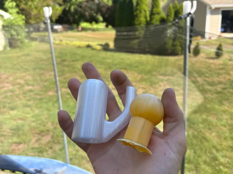 Trampoline Cap-Hook for Net (1")