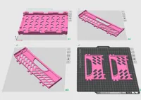 PLA, 0.6mm nozzle, 0.24mm layer, 2 walls, 10% infill
