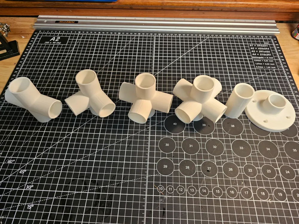 3/4 inch Decorative Pipe Fittings by morales07302 MakerWorld