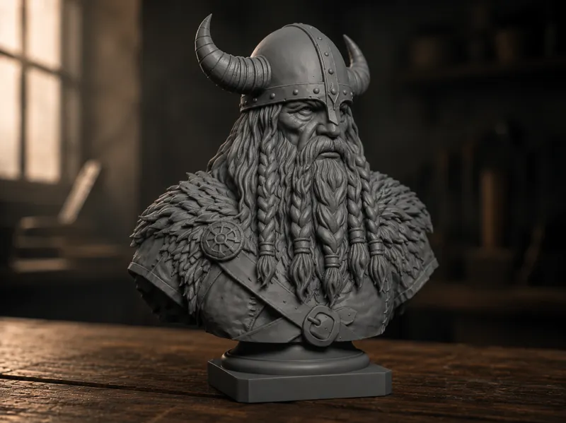 Viking Bust
