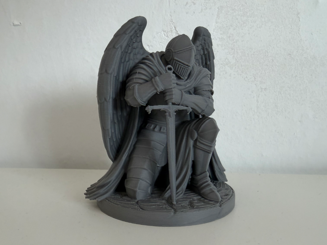 Figurine chevalier angélique