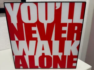 LED Schild Liverpool FC YNWA