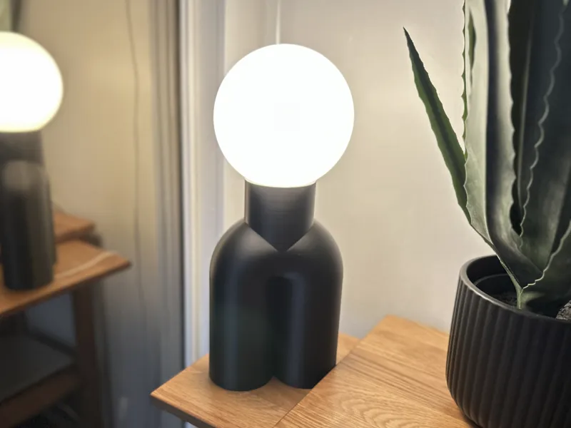 "Hips" Design Lamp (LED Lamp Kit-001)