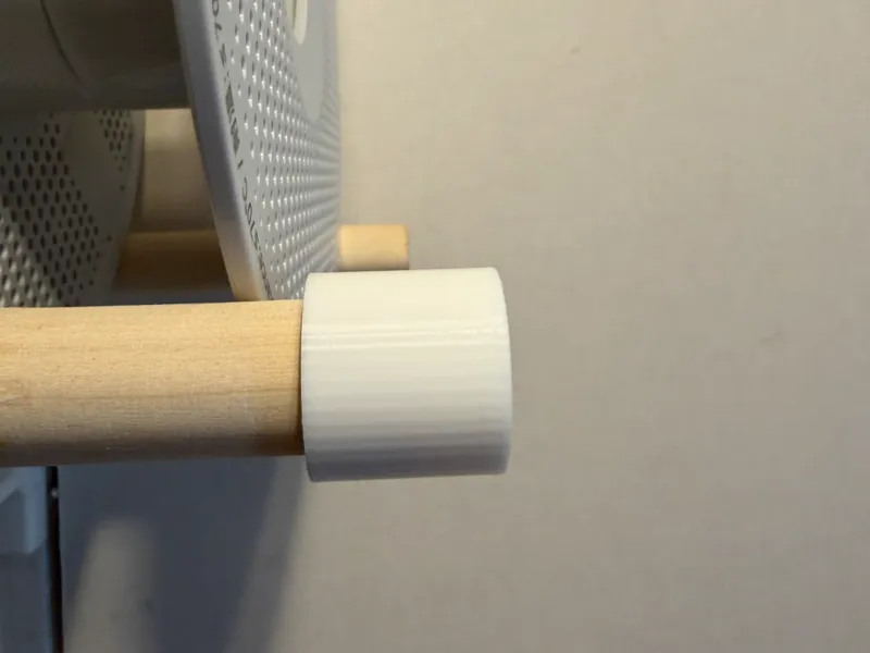 3/4 inch to inch wooden dowel adapter