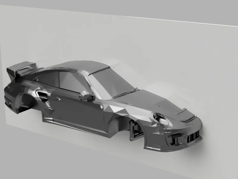 Porsche 911 GT3 Bilderrahmen