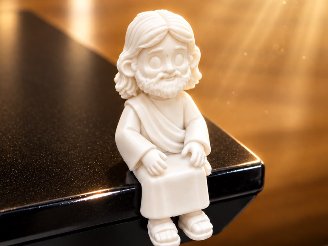 Mini Jesus Sentado - 1