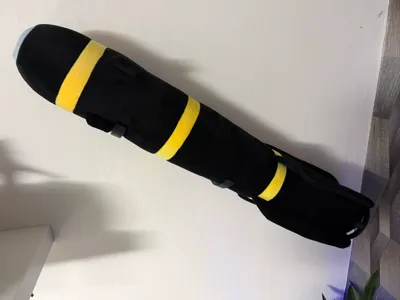 Plush Missile Holder