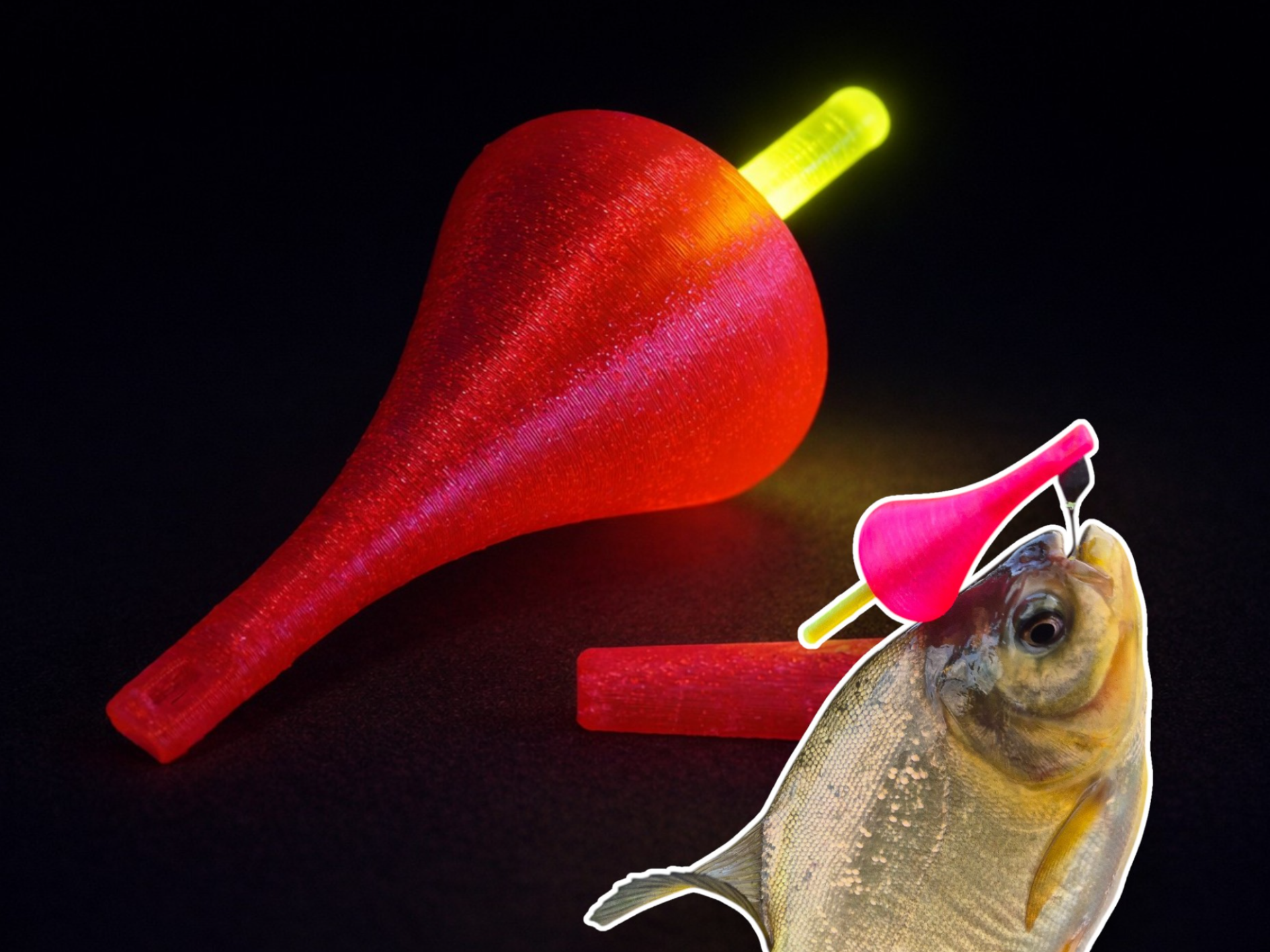 GlowStick Fishing Float – Day & Night Bobber