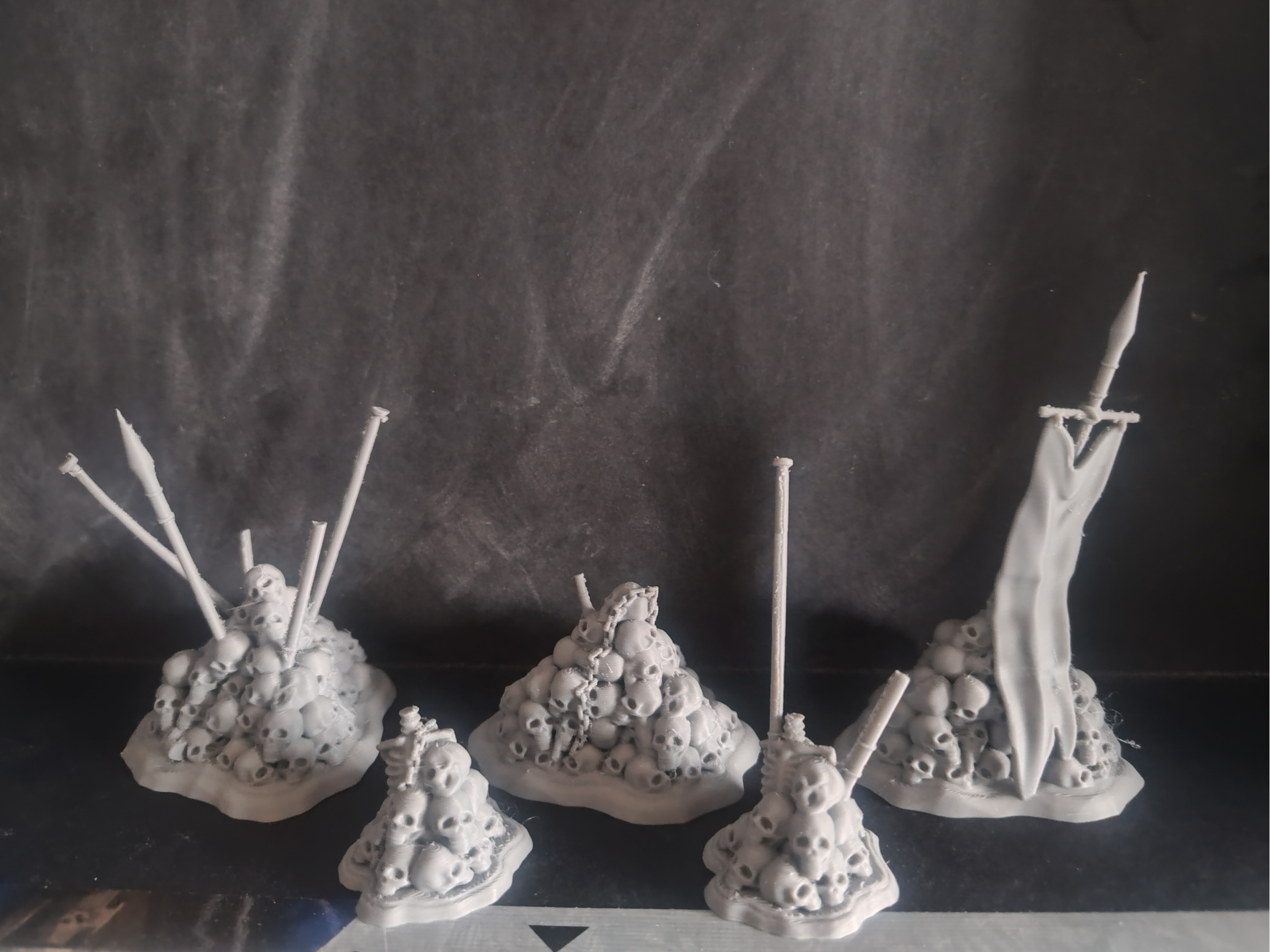 Pile of skulls - DnD / Wargame terrain