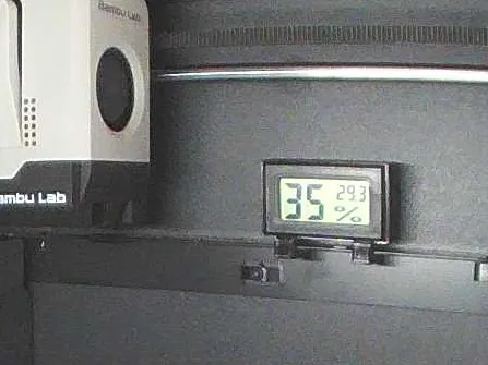 Bambu P1S / P1P Thermometer- & Hygrometerhalter