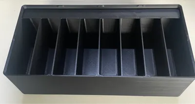 Large Gridfinity small parts bin (pin compatible)