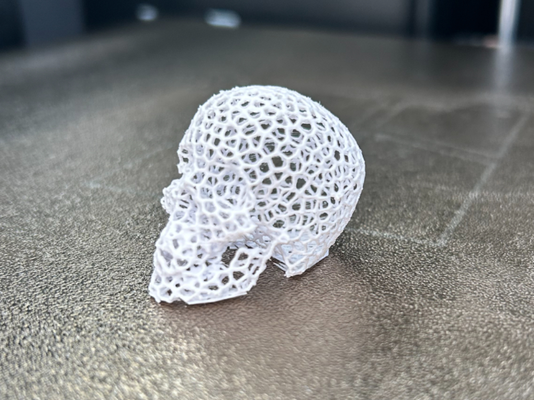 Ultralight Voronoi Skull 1.53g pla support free