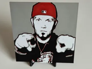 Fred Durst - Limp Bizkit Filament Painting