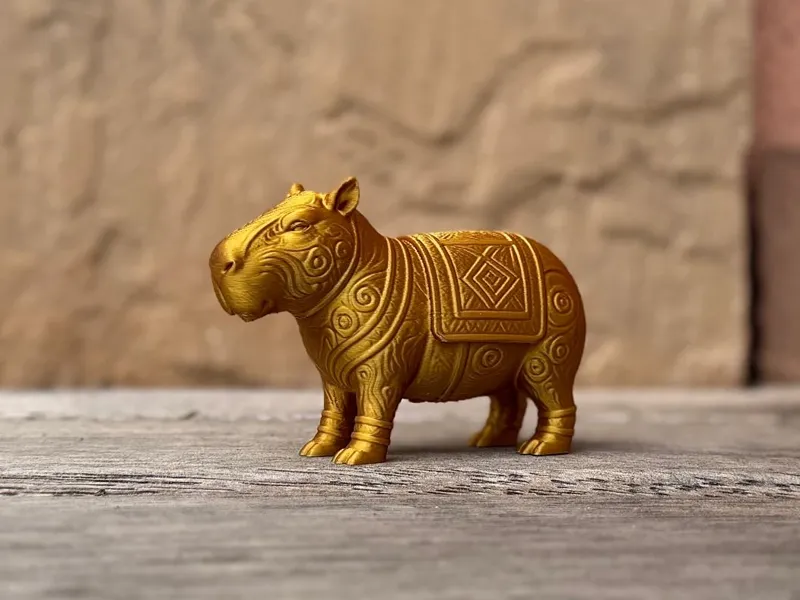 Ancient Tribal Capybara