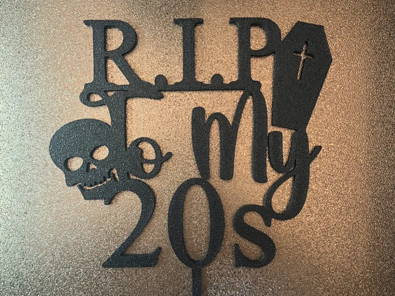 Rip to My 20s Topper
