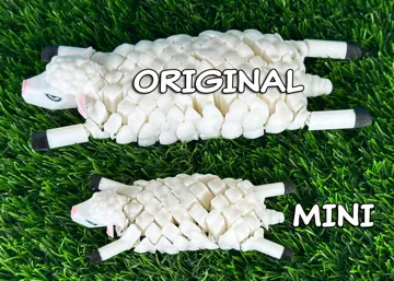 Objeto manipulable: Mini-Flexi Sheep — vista de referencia 3
