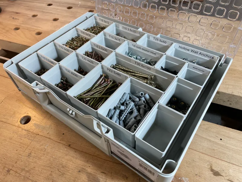 Parametric FESTOOL Systainer³ Organiser Boxes
