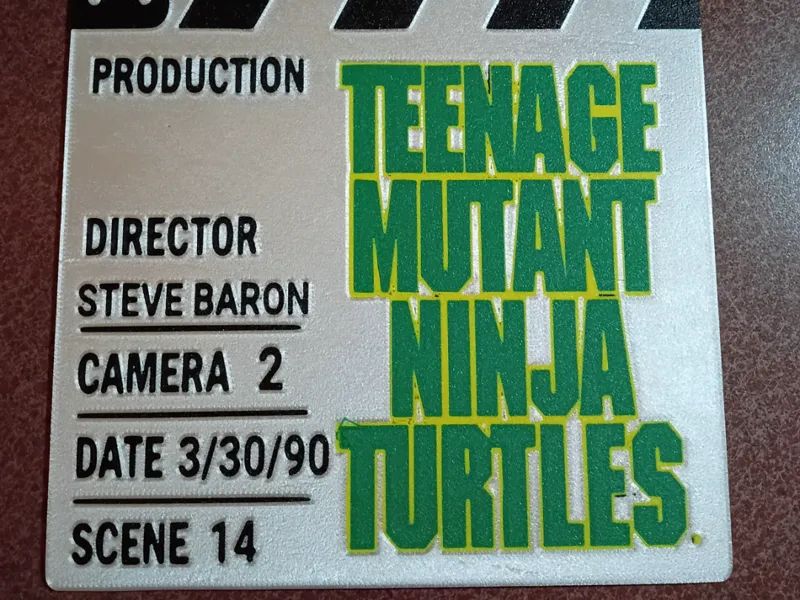 TMNT Movie Clapper