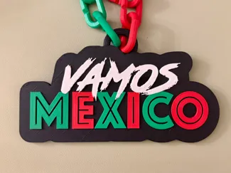 Vamos Mexico Pendant