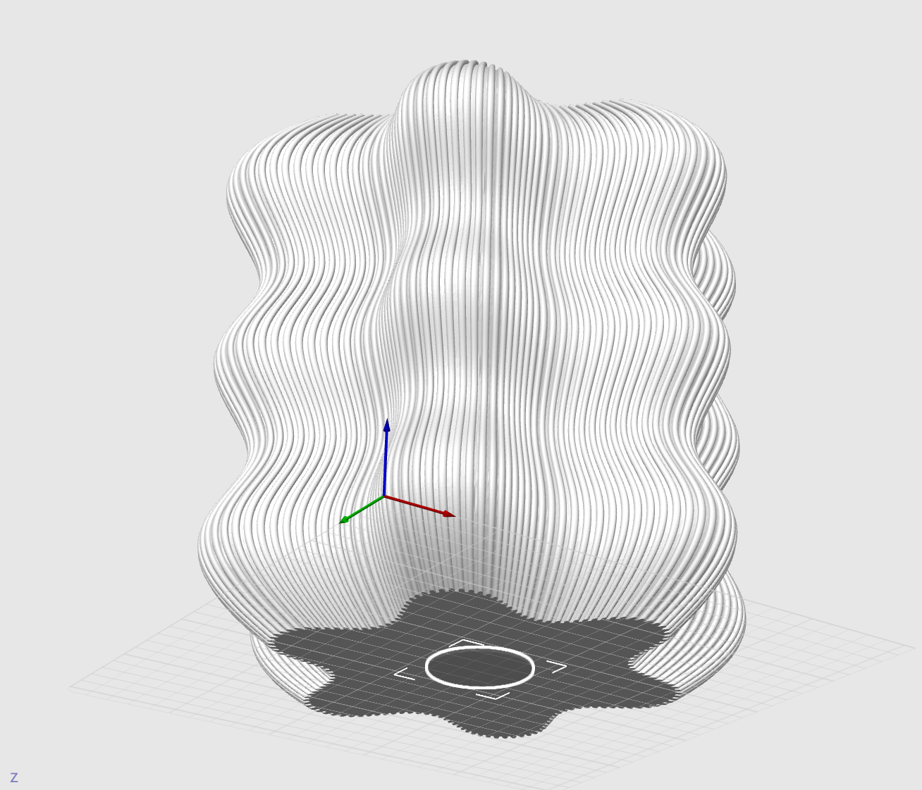 Miniatura 6 do modelo 3D Wavy Lamp - E27 E26 Base - PETG