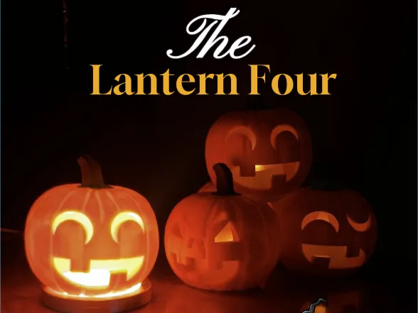 The Lantern Four Halloween Pumpkin Lamp