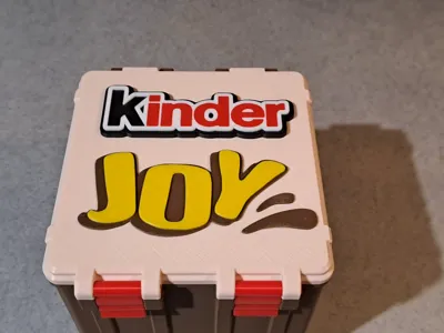 Kinder Joy Logo – Multi-color print