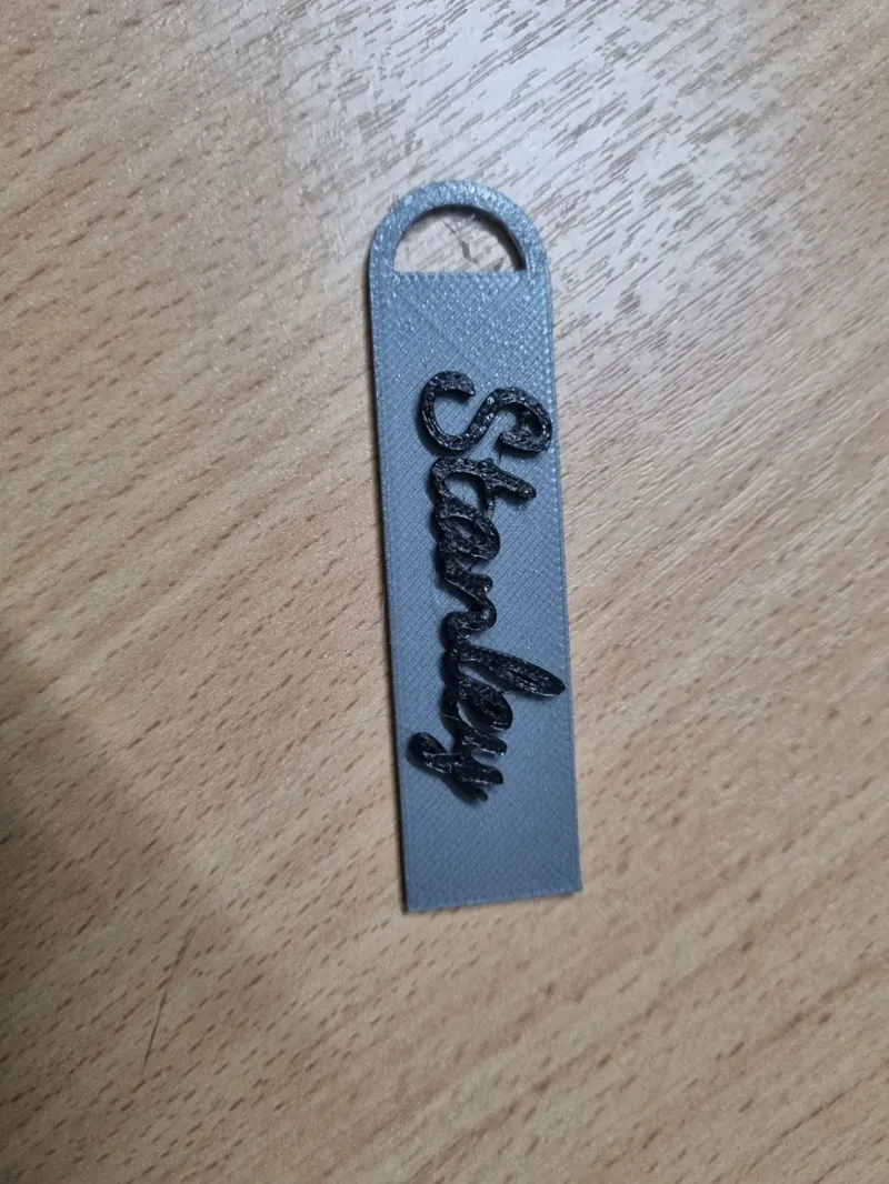 Keychain Template (customisable gift)