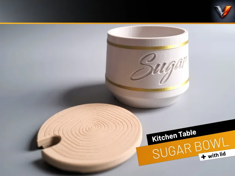 Sugar Bowl Kitchen Table Jar