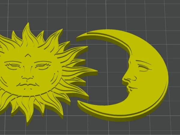 Lune et Soleil mystiques