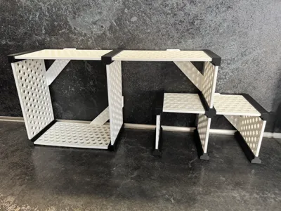 HexGrid Modular Shelf System